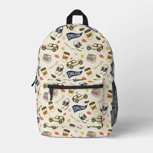 Gilmore Girls Chilton Herbstmuster Bedruckter Rucksack (Vorderseite)
