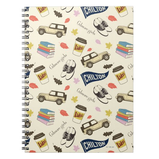 Gilmore Girls Chilton Herbstmuster Notizblock (Vorderseite)