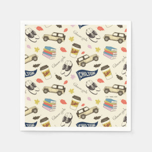 Gilmore Girls Chilton Herbstmuster Serviette