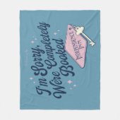 Gilmore Girls Completely Booked Design Fleecedecke (Vorderseite)