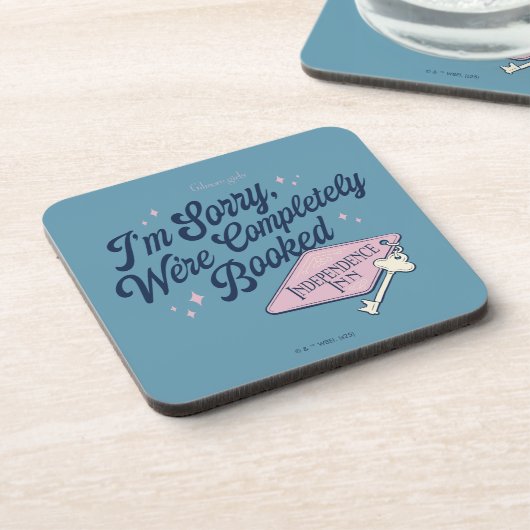 Gilmore Girls Completely Booked Design Getränkeuntersetzer (Linke Seite)