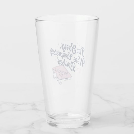 Gilmore Girls Completely Booked Design Glas (Rückseite)