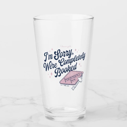 Gilmore Girls Completely Booked Design Glas (Vorderseite)