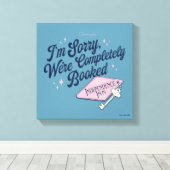 Gilmore Girls Completely Booked Design Leinwanddruck (Insitu (Holzboden))