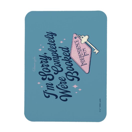 Gilmore Girls Completely Booked Design Magnet (Vertikal)