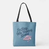 Gilmore Girls Completely Booked Design Tasche (Rückseite)
