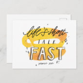 Gilmore Girls | Das Kurze Leben schnell Postkarte (Vorne/Hinten)