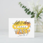 Gilmore Girls | Das Kurze Leben schnell Postkarte (Stehend Vorderseite)