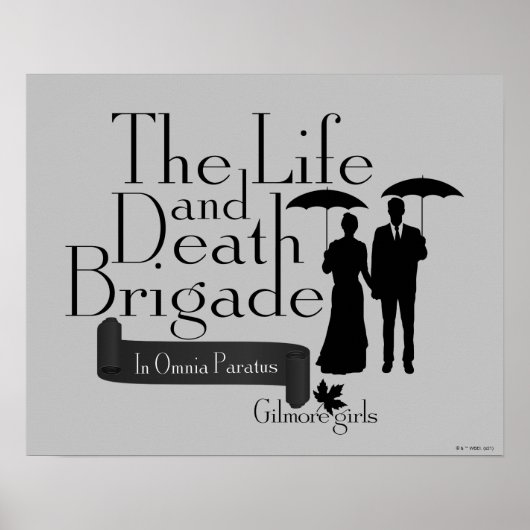 Gilmore Girls | Die Brigade des Lebens und des Tod Poster (Vorne)
