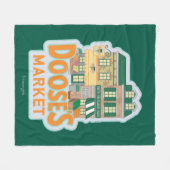 Gilmore Girls | Doose's Market Fleecedecke (Vorderseite (Horizontal))