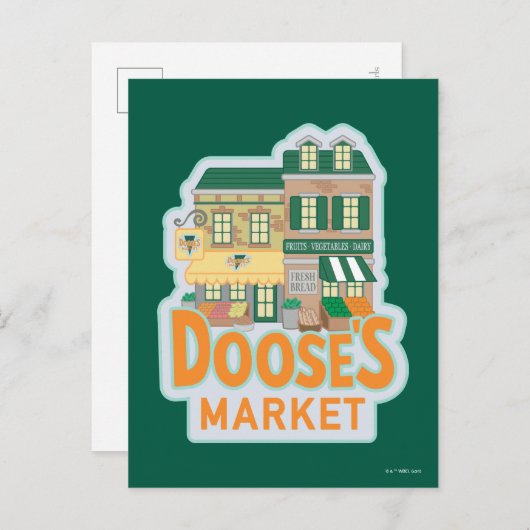 Gilmore Girls | Doose's Market Postkarte (Vorne/Hinten)