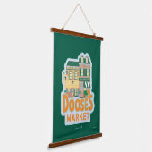 Gilmore Girls | Doose's Market Wandteppich Mit Holzrahmen (Gewinkelt)