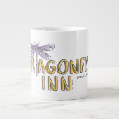 Gilmore Girls | Dragonfly-Inn-Wasserfarben-Logo Jumbo-Tasse (Vorderseite)