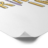 Gilmore Girls | Dragonfly-Inn-Wasserfarben-Logo Poster (Ecke)