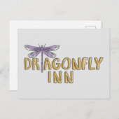Gilmore Girls | Dragonfly-Inn-Wasserfarben-Logo Postkarte (Vorne/Hinten)