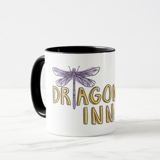 Gilmore Girls | Dragonfly-Inn-Wasserfarben-Logo Tasse (Vorderseite Links)