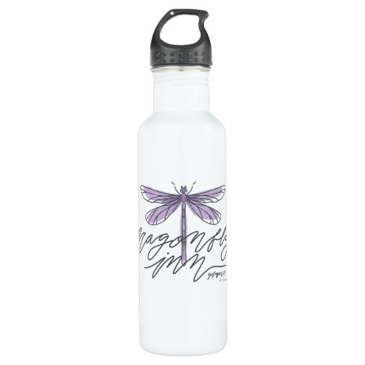 Gilmore Girls Draquelly Inn Script Edelstahlflasche (Vorderseite)