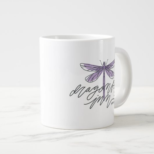 Gilmore Girls Draquelly Inn Script Jumbo-Tasse (Vorderseite Rechts)