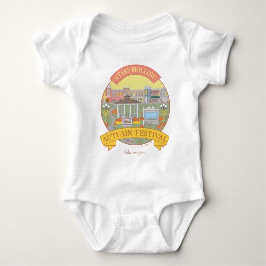 Gilmore Girls | Festival Moon and Stars Baby Strampler (Vorderseite)