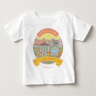 Gilmore Girls Festival Moon and Stars Baby T-shirt