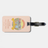 Gilmore Girls | Festival Moon and Stars Gepäckanhänger (Rückseite horizontal)