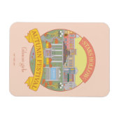 Gilmore Girls | Festival Moon and Stars Magnet (Horizontal)