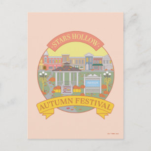 Gilmore Girls Festival Moon and Stars Postkarte