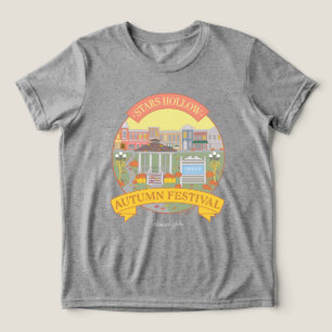 Gilmore Girls Festival Moon and Stars Tri-Blend Shirt