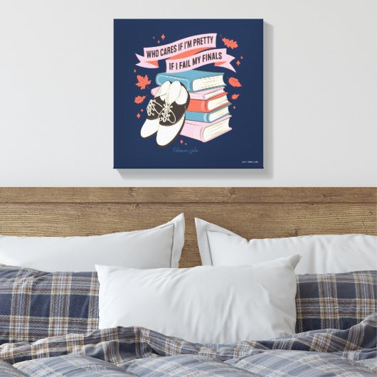 Gilmore Girls Finals Quote Design Leinwanddruck (Insitu (Schlafzimmer))