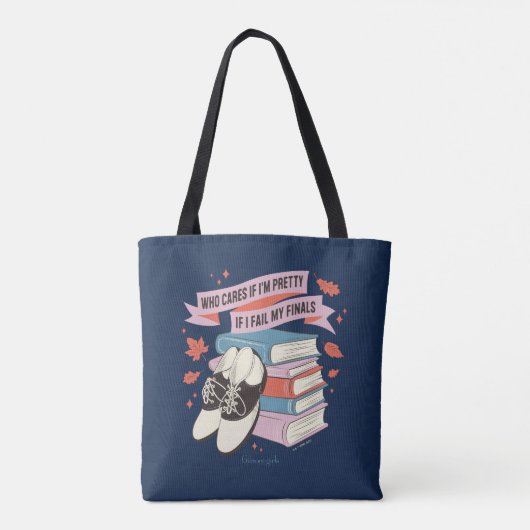 Gilmore Girls Finals Quote Design Tasche (Rückseite)