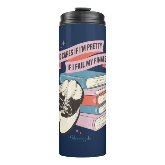 Gilmore Girls Finals Quote Design Thermosbecher (Vorderseite)