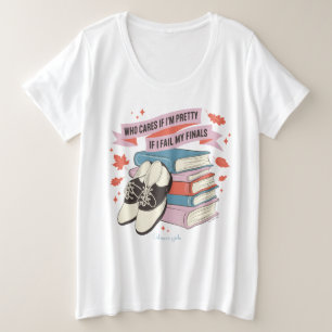 Gilmore Girls Finals Zitate Design Große Größe T-Shirt