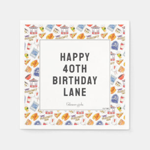 Gilmore Girls Geburtstag Serviette