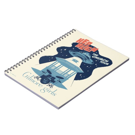 Gilmore Girls Hep Alien Church Tour Notizblock (Linke Seite)