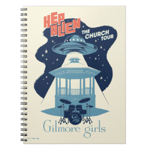 Gilmore Girls Hep Alien Church Tour Notizblock
