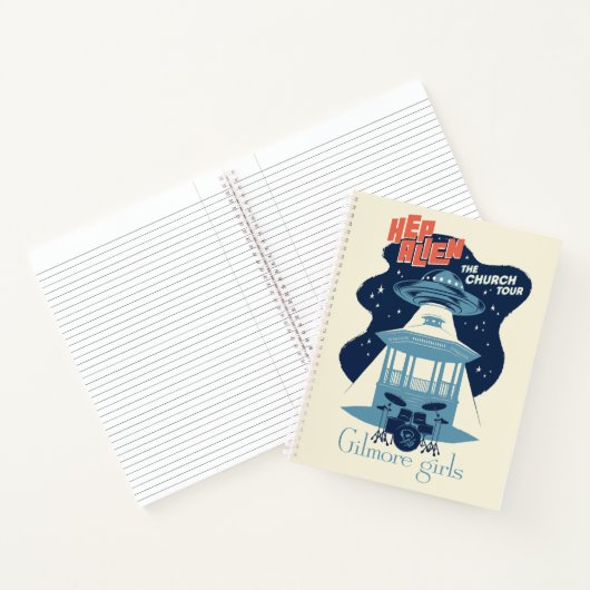 Gilmore Girls Hep Alien Church Tour Notizblock (Innenseite)
