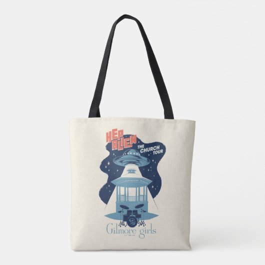 Gilmore Girls Hep Alien Church Tour Tasche (Rückseite)
