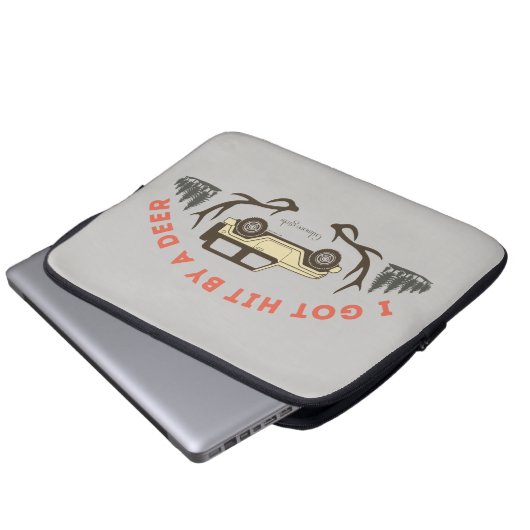 Gilmore Girls I Got Hit by a Deer Laptopschutzhülle (Vorne Knopf)