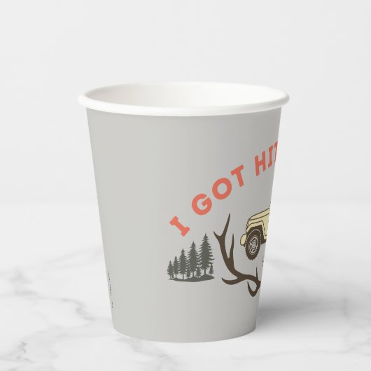 Gilmore Girls I Got Hit by a Deer Pappbecher (Vorderseite)