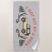 Gilmore Girls I Got Hit by a Deer Strandtuch (Vorderseite)