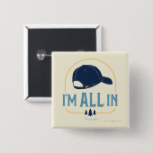 Gilmore Girls I’m All In Luke’s Hat Button (Vorne & Hinten)