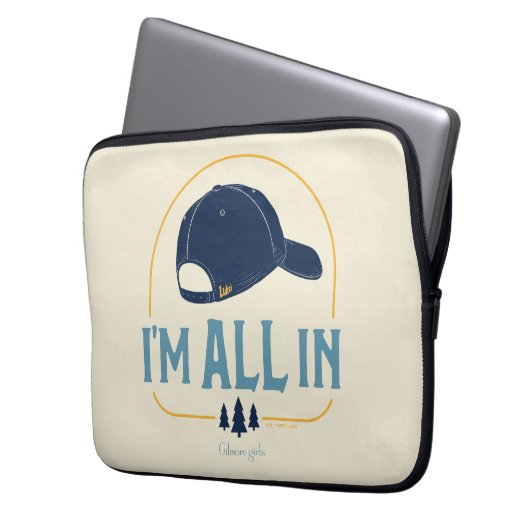 Gilmore Girls I’m All In Luke’s Hat Laptopschutzhülle (Vorderseite Links)