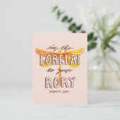 Gilmore Girls | Ich bin die Lorelai zu Ihrer Gesch Postkarte (Stehend Vorderseite)