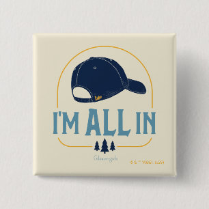 Gilmore Girls Ich bin ganz in Lukes Hut Button