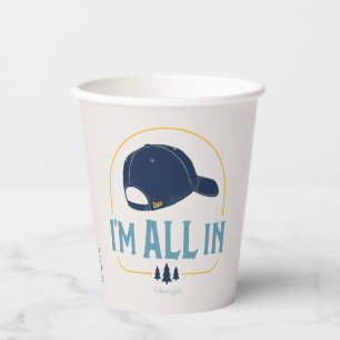 Gilmore Girls Ich bin voll dabei mit Lukes Hut Pappbecher