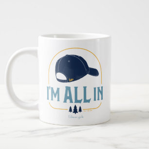 Gilmore Girls Ich bin voll und ganz in Lukes Hut Jumbo-Tasse