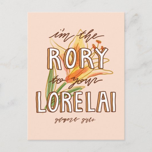 Gilmore Girls | I'm the Rory To Your Lorelai Postkarte (Vorderseite)