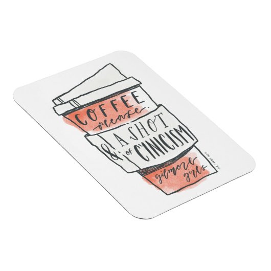 Gilmore Girls | Kaffee bitte Magnet (Rechte Seite)