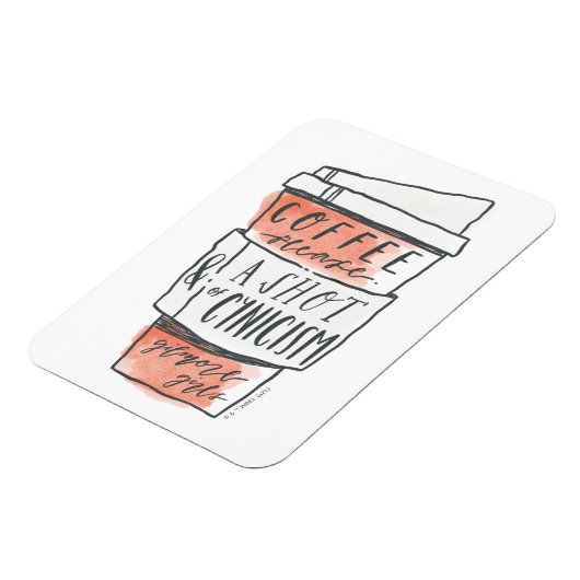 Gilmore Girls | Kaffee bitte Magnet (Linke Seite)