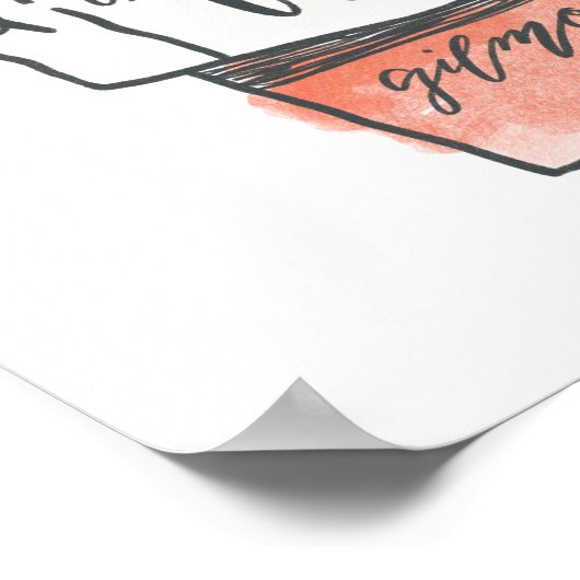 Gilmore Girls | Kaffee bitte Poster (Ecke)